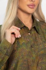 Блуза Тайна очарования (зеленая) Б14434-5М LT Collection