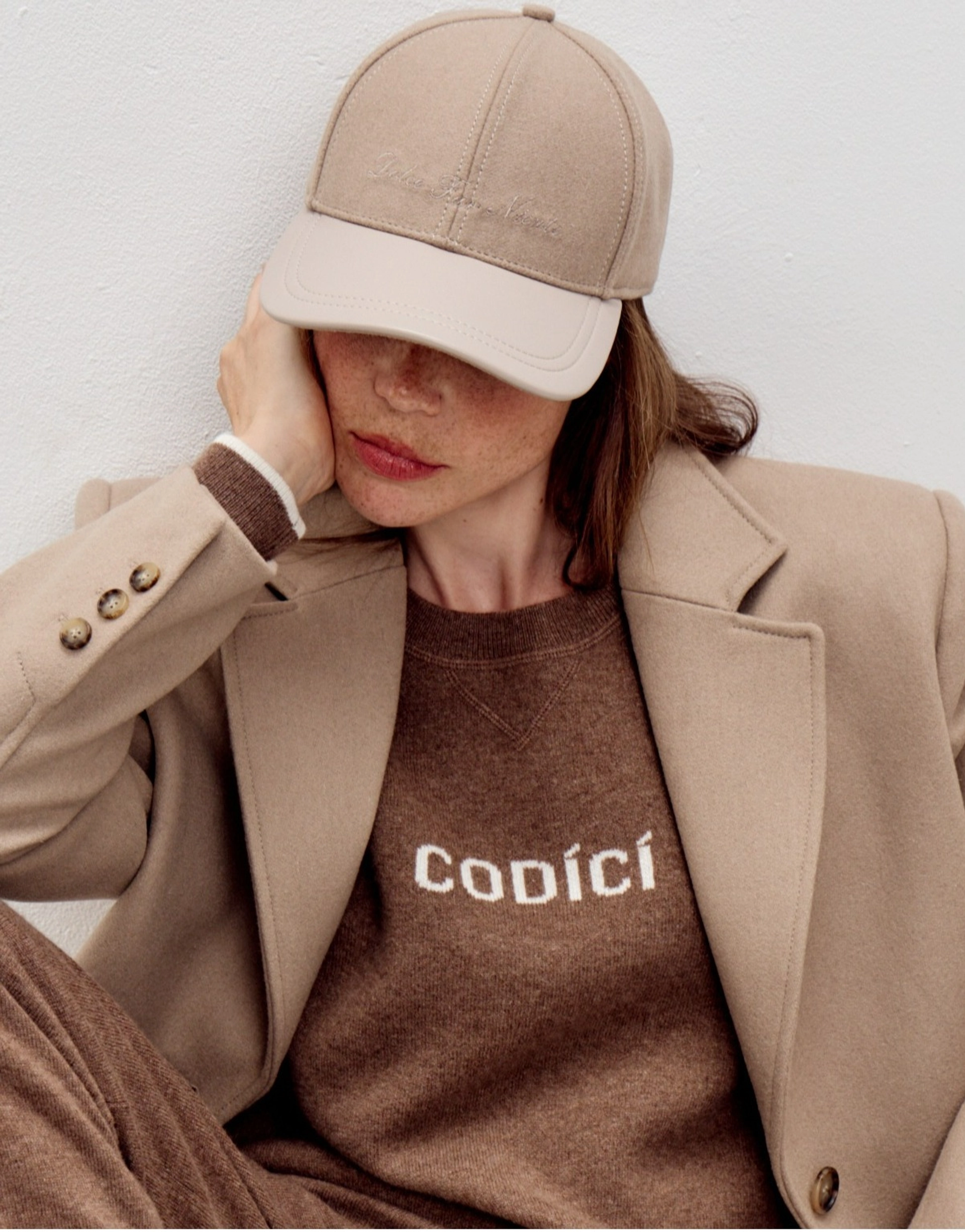 Бейсболка из шерсти Dolce Far Niente