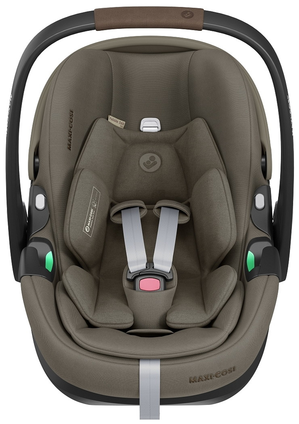 Коляска детская Maxi-Cosi Oxford Plus 3 в 1 с автокреслом Pebble 360 Pro Twillic Truffle 1978403110 Twillic Green/Зеленый