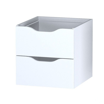 Фора модуль с двумя ящиками, 33*33*37 см, белый