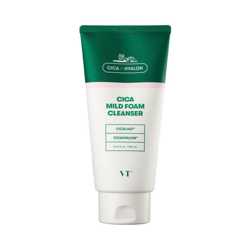 VT Cosmetics Cica Mild Foam Cleanser пенка для чувствительной кожи с центеллой