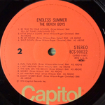 The Beach Boys - Endless Summer (Япония 1975г.)