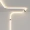Крепление для накладного монтажа для круглого неона 360° D18 Led Strip 201155