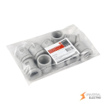 Коннектор для гофрированной трубы (32мм,) (10шт,) EKF-Plast
