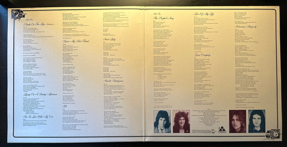 Queen - A Night At The Opera (Голландия)