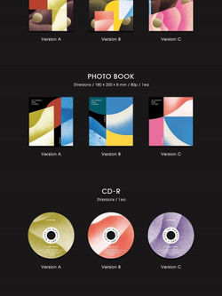 Альбом KIM WOOJIN - The moment : , A MINOR. 1st Mini Album 3 Version SET