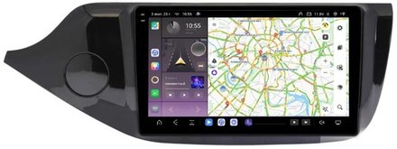 Магнитола для KIA Ceed 2 (JD) 2012-2018 (рамка глянцевая) - Carmedia EW-1781 QLed+2K, Android 13, TS20, CarPlay, 4G SIM-слот