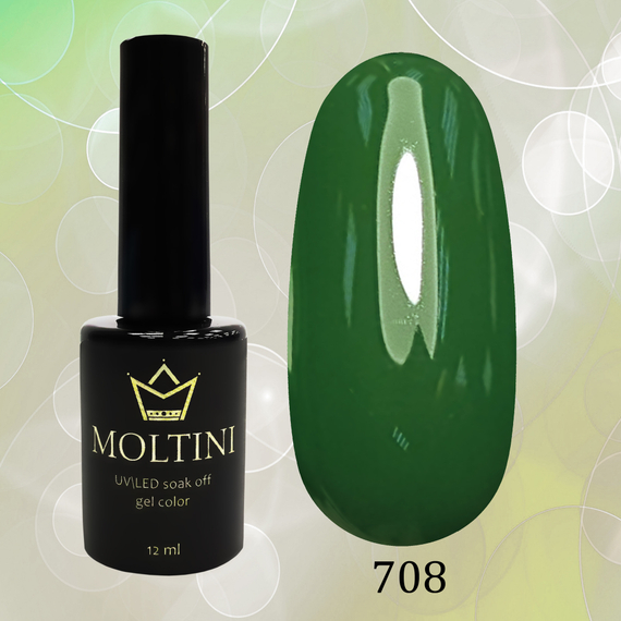 Гель-лак Moltini №708, 12 ml