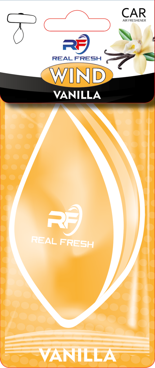 ОСВЕЖИТЕЛЬ ВОЗДУХА REAL FRESH WIND VANILLA