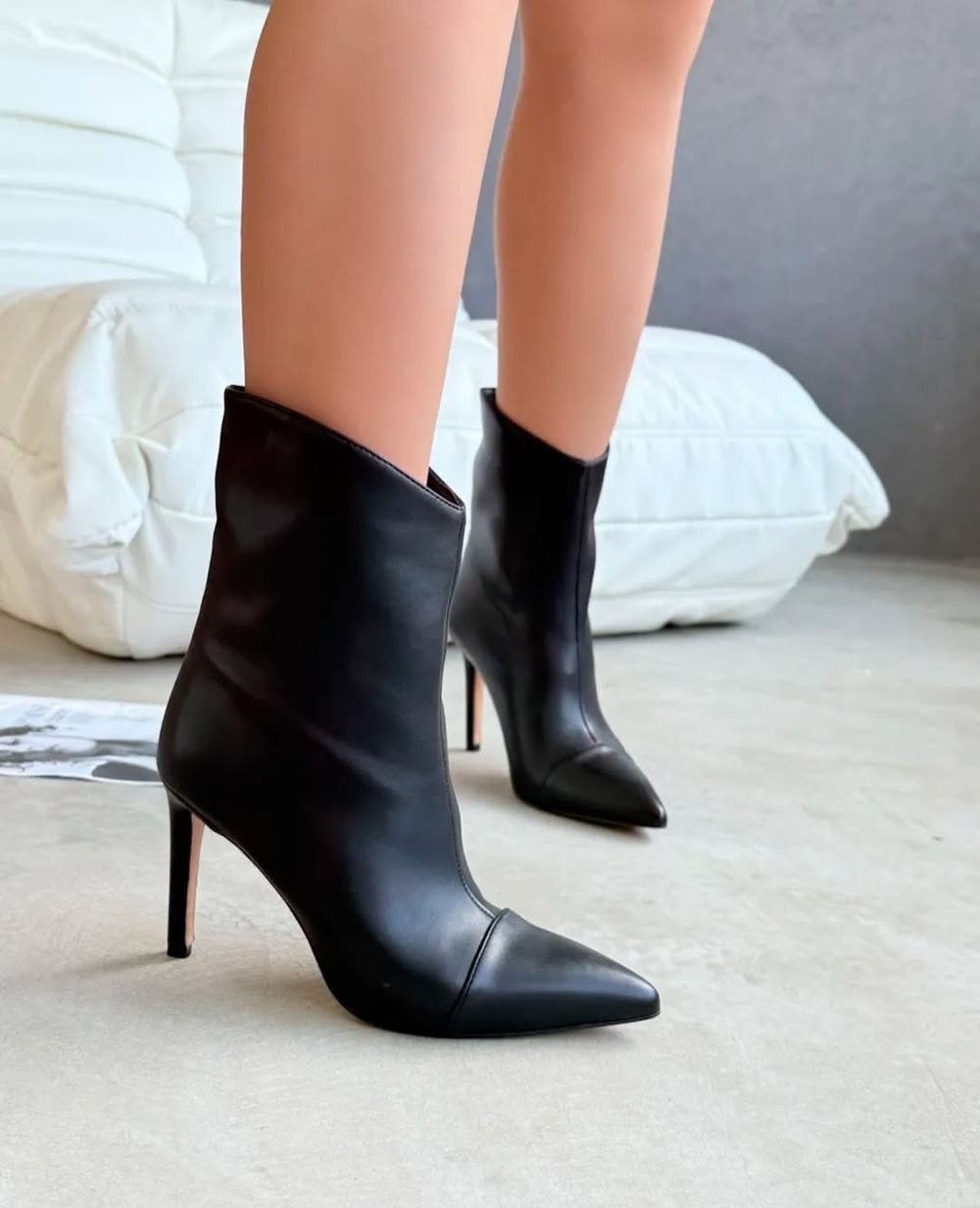 Ботильоны из эко кожи