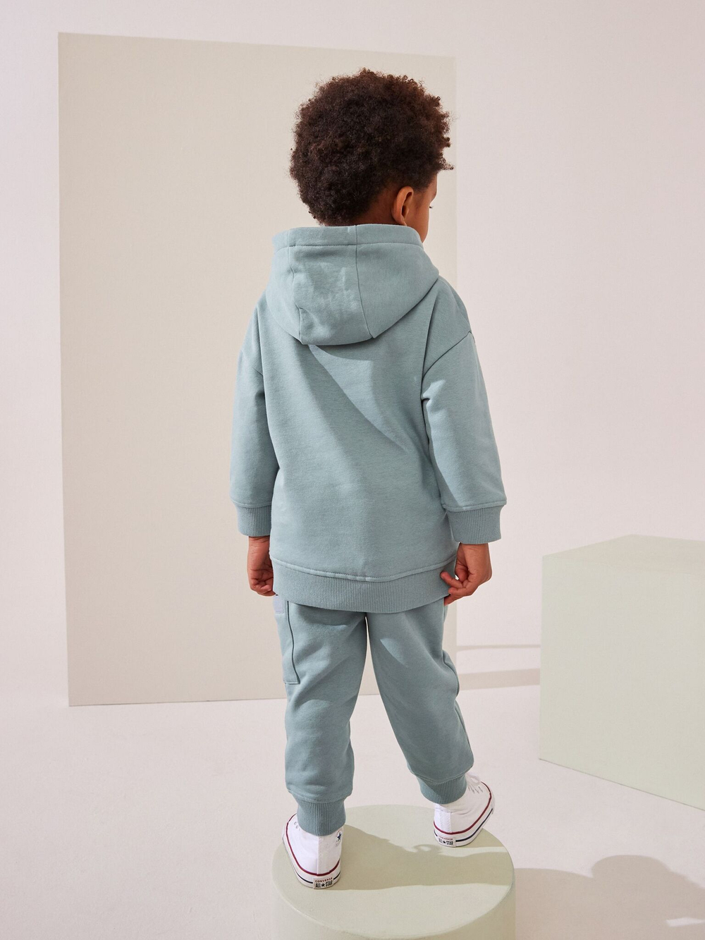 Толстовка с капюшоном и джоггеры в комплекте для мальчика Next 609-524, Голубой