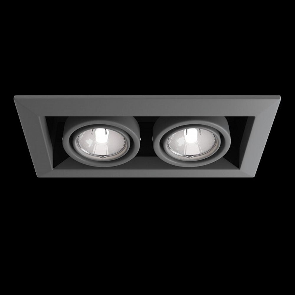Встраиваемый светильник Maytoni Metal Modern DL008-2-02-S