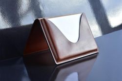 Папка для бумаг из кожи  FULL GRAIN цвет  Bologna Brown