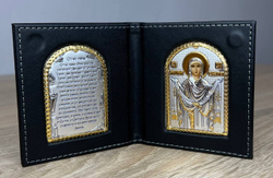Складень карманный Покрова БМ с молитвой 95х105