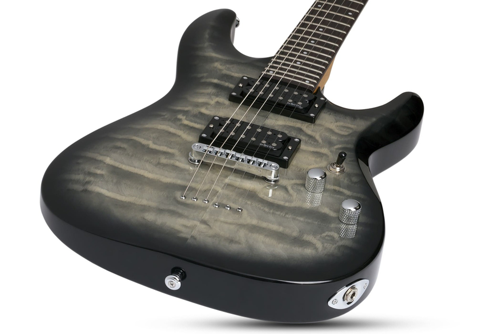 Schecter C-6 PLUS CHARCOAL BURST