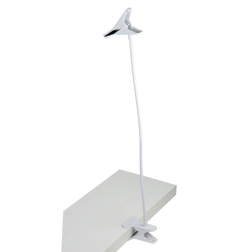 UFP-M04D-600 WHITE POLYBAG Подставка для светильника ULI-P. на прищепке. длина трубки 600мм. Белая. ТM ФитоЛето