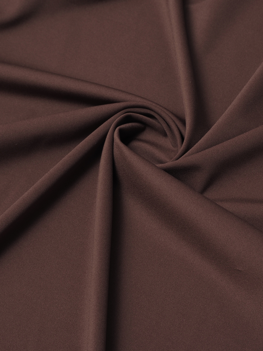 Микрофибра бельевая матовая эластичная с пич-эффектом шоколад