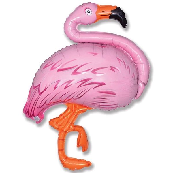 Шар мини Фламинго розовый 35см
