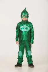 Карнавальный костюм Герой в зеленом рост 104 см., Батик