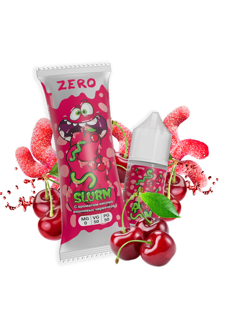 Slurm 27 мл - Cherry Worms (0 мг)