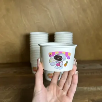Стаканчики к автомату «Робо мороженое» для мороженого