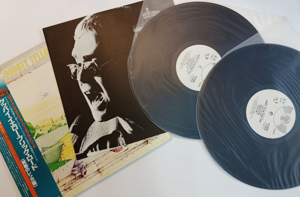 Винтажная виниловая пластинка LP Elton John Goodbye Yellow Brick Road (Japan 1978) (Promo)