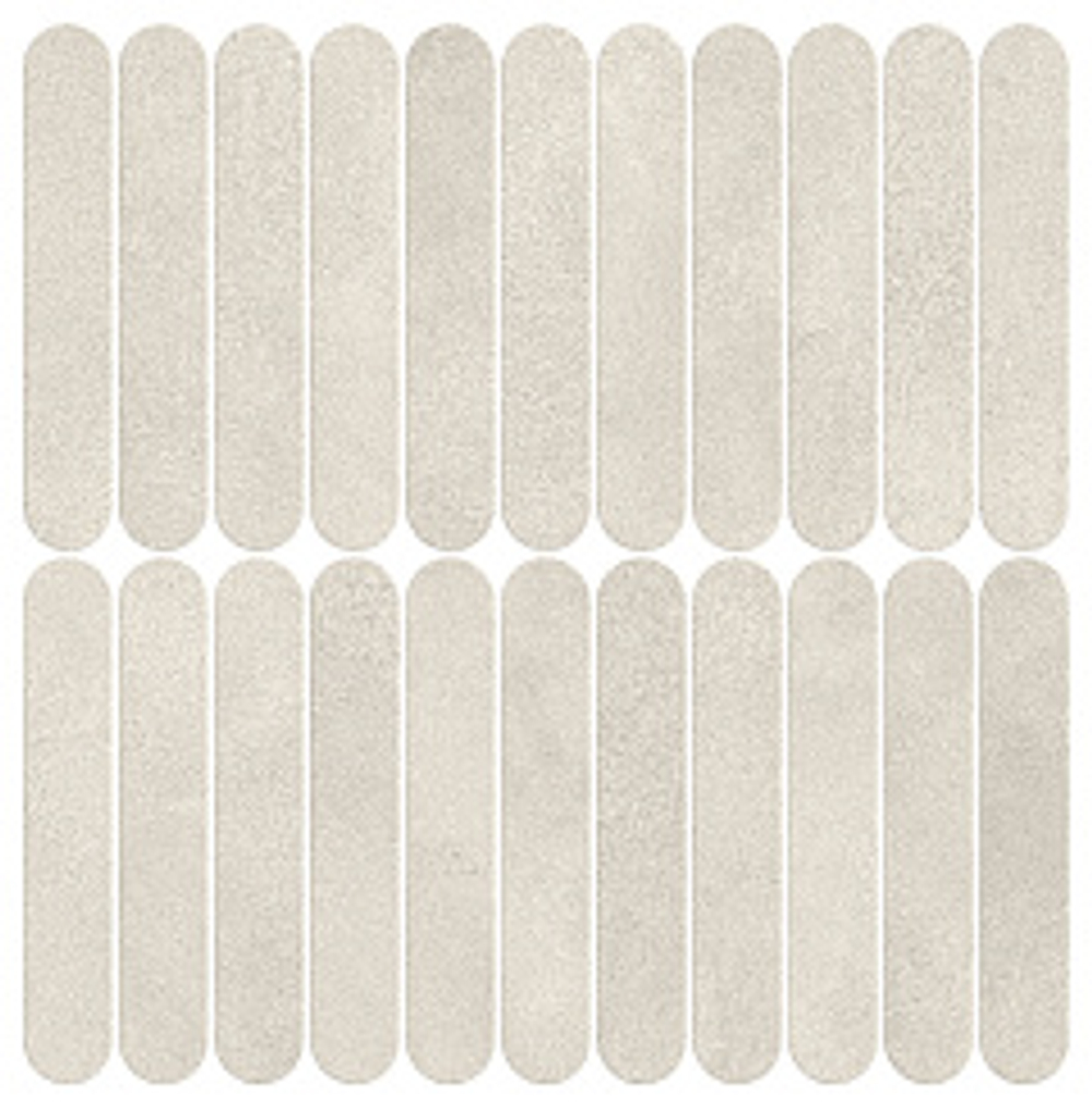 Мозаика/Керамогранит ATLAS CONCORDE BOOST EXPRESSION Ice Mosaico Ellipse Matte 37x37,8 AYY5