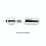 Вибронасадка со стимуляцией клитора и ануса - 12,5 см. (Цвет: прозрачный)