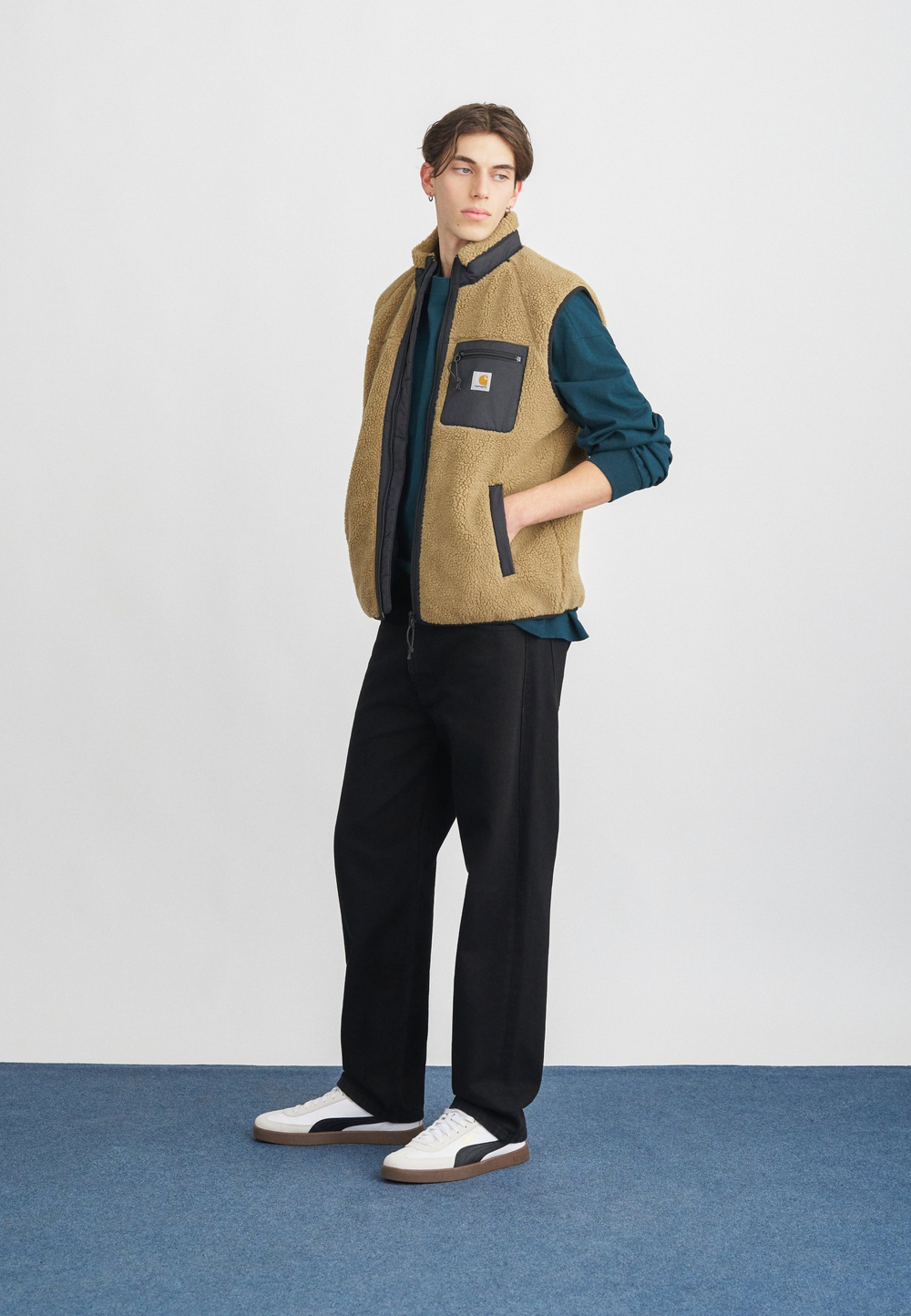 Carhartt WIP PRENTIS - Жилет - Чёрный