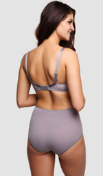 Эффектный бюстгальтер-спейсер на каркасах (Размер: 85D) (Цвет: черный с бежевым)