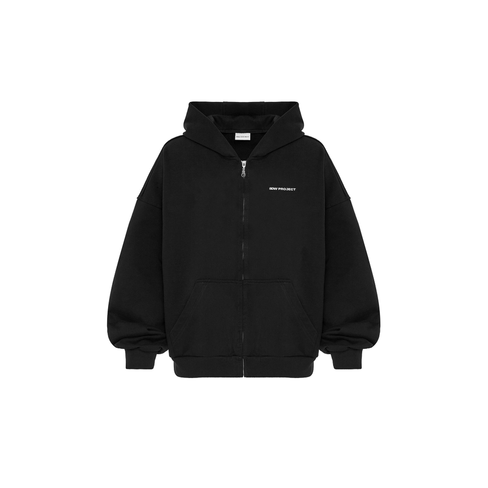 ZIP-HOODIE SDW Project Black