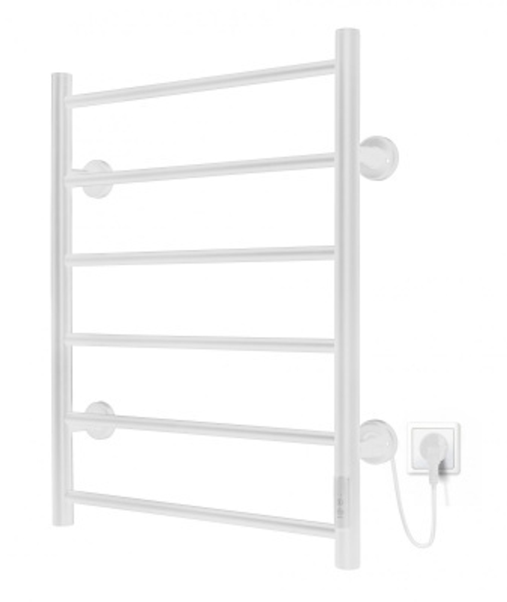 Полотенцесушитель I-TECH, JAZZ, 80W, 53*68, белый глянцевый I 05 323