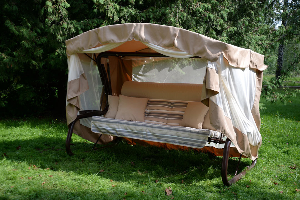 Качели садовые 4-х местные Александрия  арт.с1497