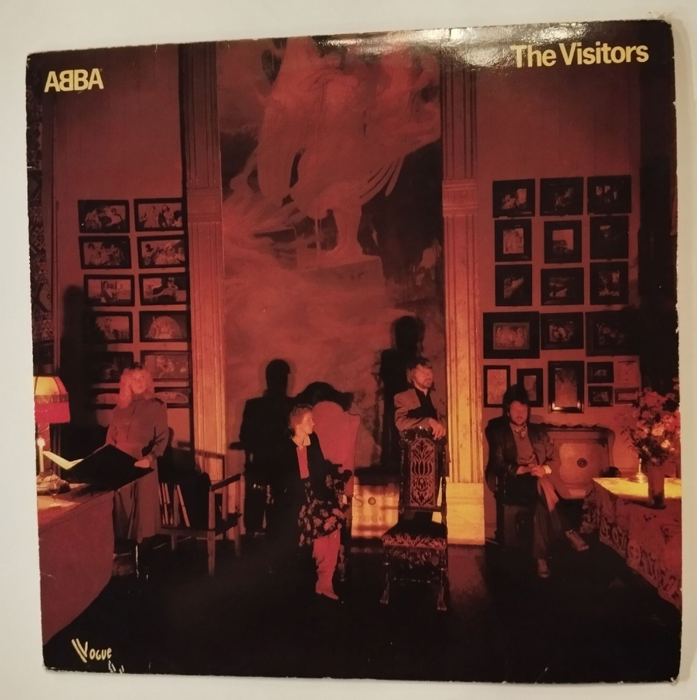 Винтажная виниловая пластинка LP ABBA The Visitors (France 1981)