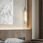 Подвесной светильник MT8851-1H bronze/clear