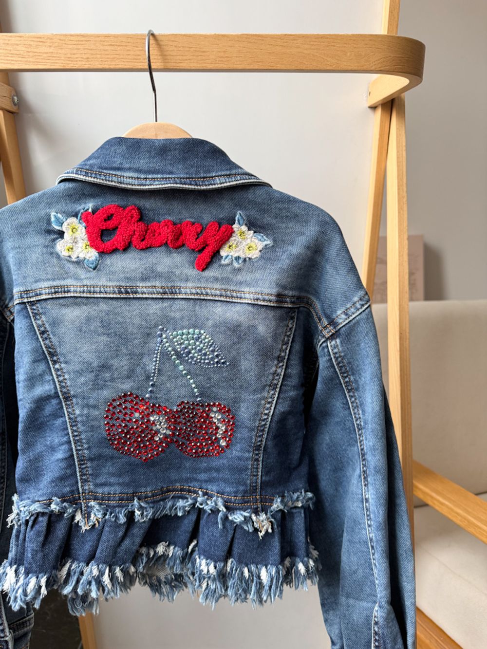 Джинсовая куртка Monnalisa, 128