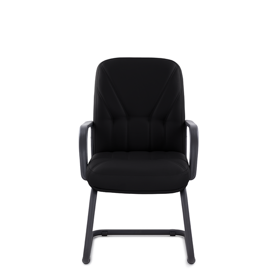 Кресло Комо Н/п пластик Z11 (черный)