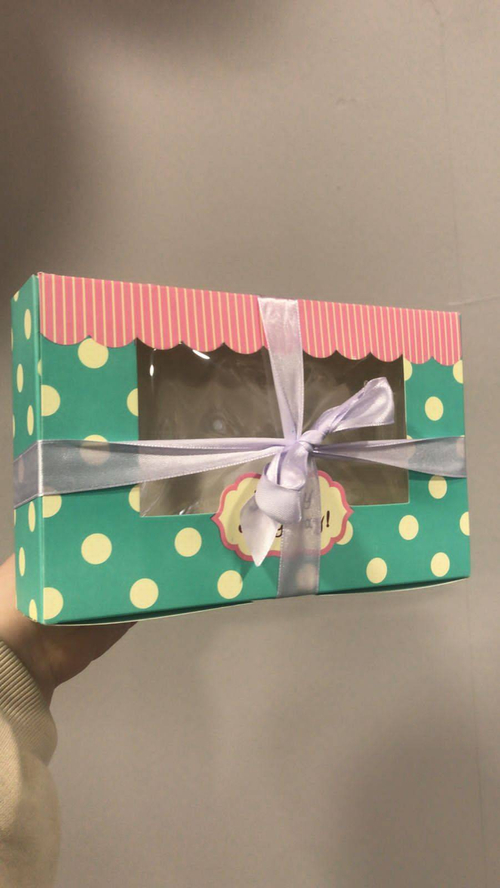 Коробка  для десертов Happy Every Day 215*135*50 мм