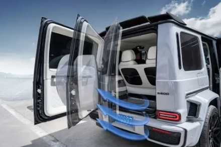 Электропривод мягкого доводчика задней двери для Mercedes-Benz G-Class W464 Мерседес Гелик гелентваген