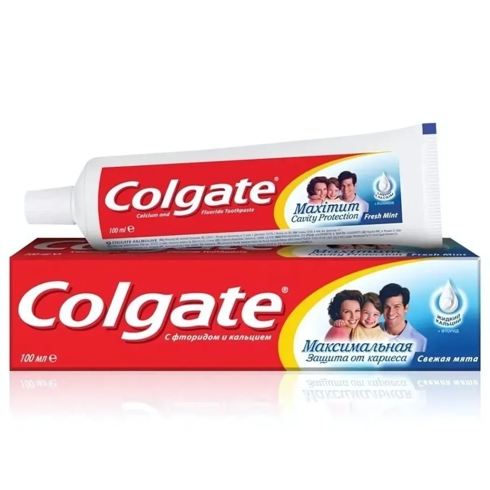 Зубная паста COLGATE Максимальная защита от кариеса Свежая мята 100мл