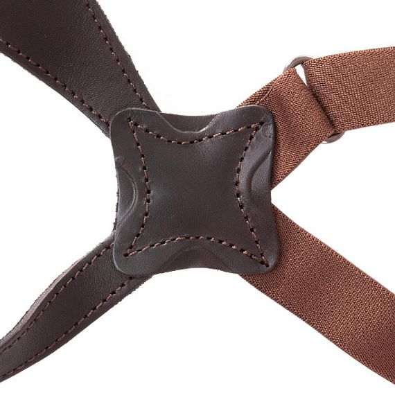 Кобура оперативная к пистолетам Вальтер-СП-66, Гроза, Хорхе кожаная, коричневая (HS-ОК-15br) Helios