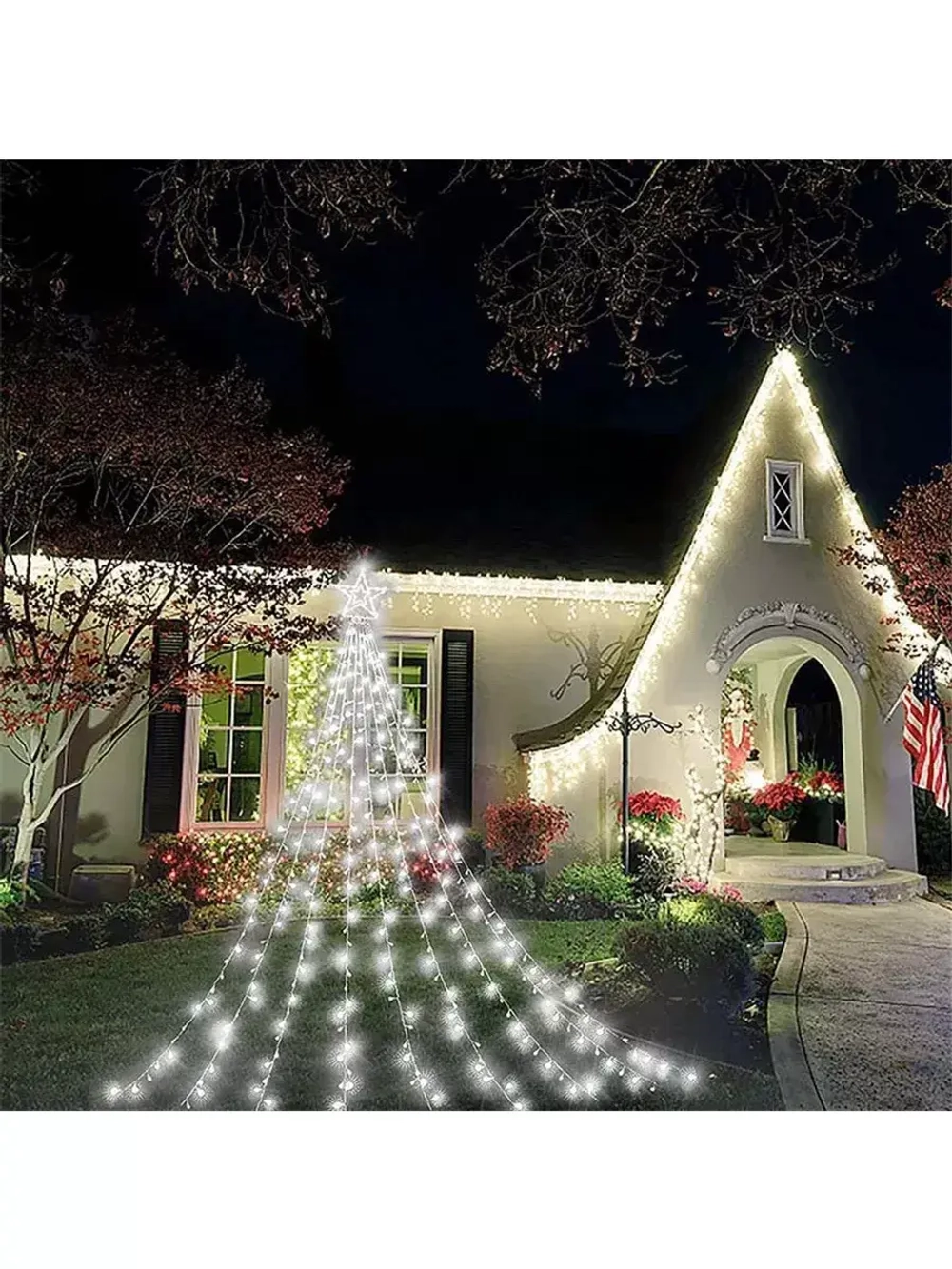 Гирлянда для улицы конский хвост