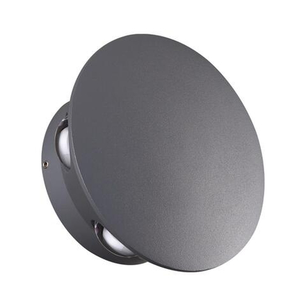 358463 STREET NT20 738 темно-серый  Ландшафтный настенный светильник IP54 LED 4000K 6W 85-265V CALLE