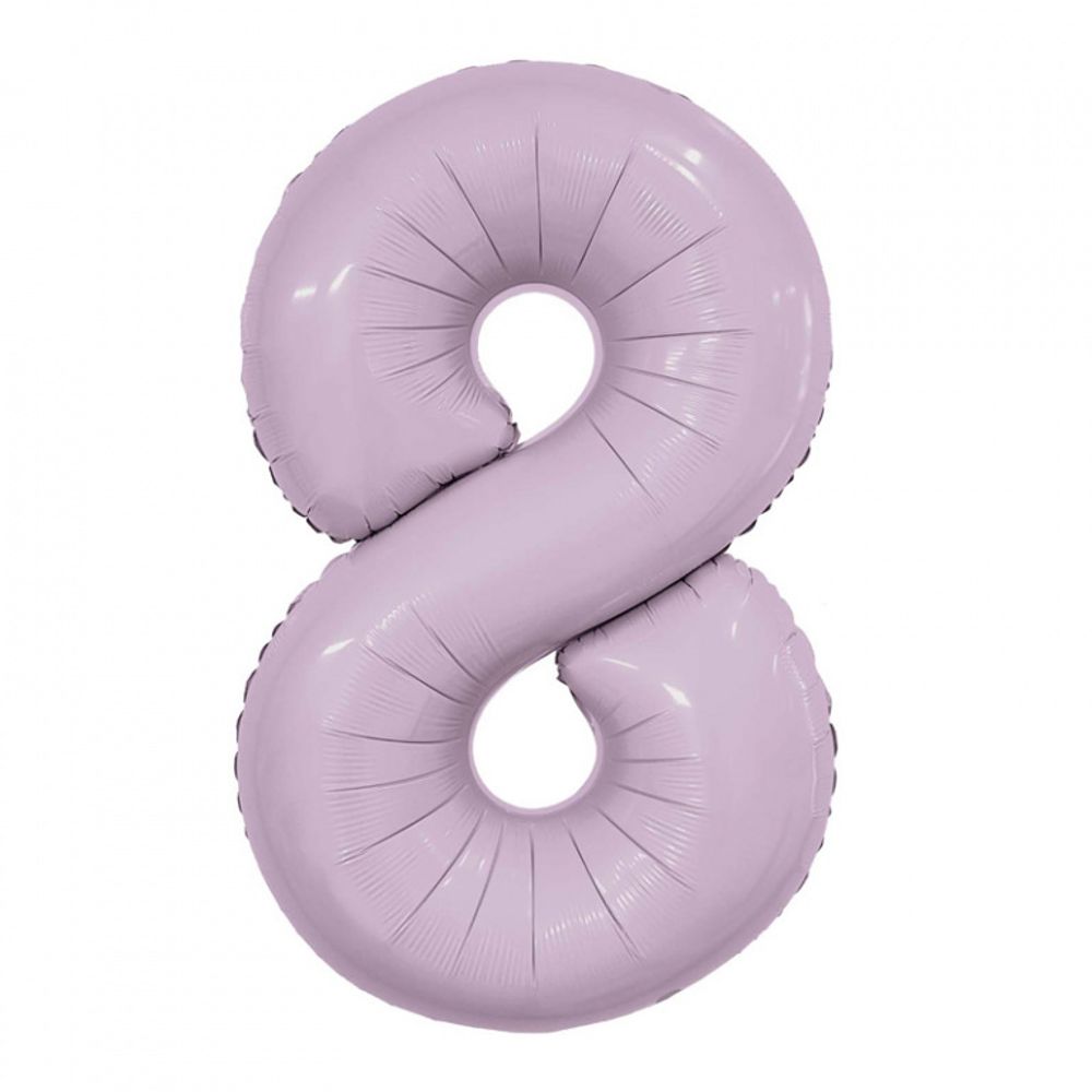 Agura Шар 40" / 102 см "Цифра 8" Орхидея Slim (БГ-60)  Изображение2