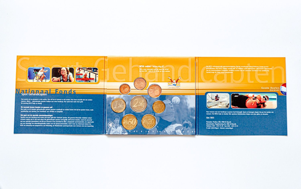 Netherlands 2001 Year Set – "Goede Doelen (Good Causes): Sports Disabled"
