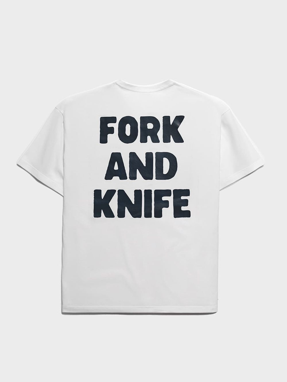 Купить Футболка Hardlunch оверсайз F&K белая Футболка Hardlunch оверсайз F&K белая