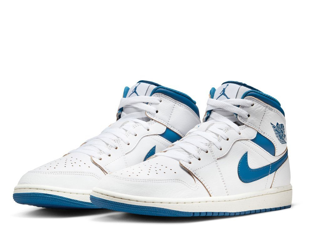 Баскетбольные кроссовки Air Jordan 1 Mid SE White