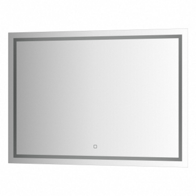 Зеркало Evoform со встроенным LED-светильником 29,5 W 100х70 см Сенсорный выключатель