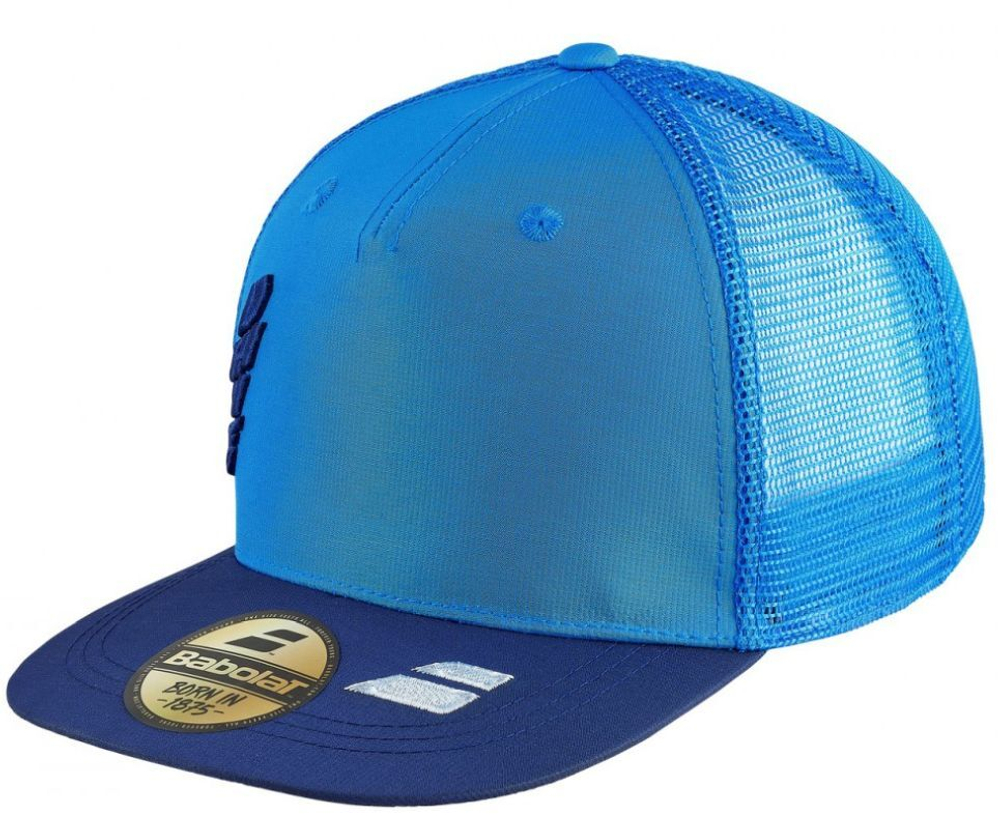 Теннисная кепка Babolat Basic Trucker Cap - drive blue