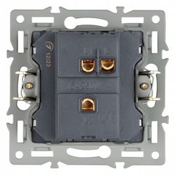 Выключатель проходной одноклавишный без рамки Arlight SWT 043714